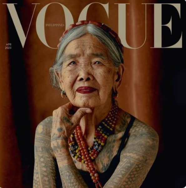 106-летняя тату-художница стала самой старой моделью для обложки Vogue