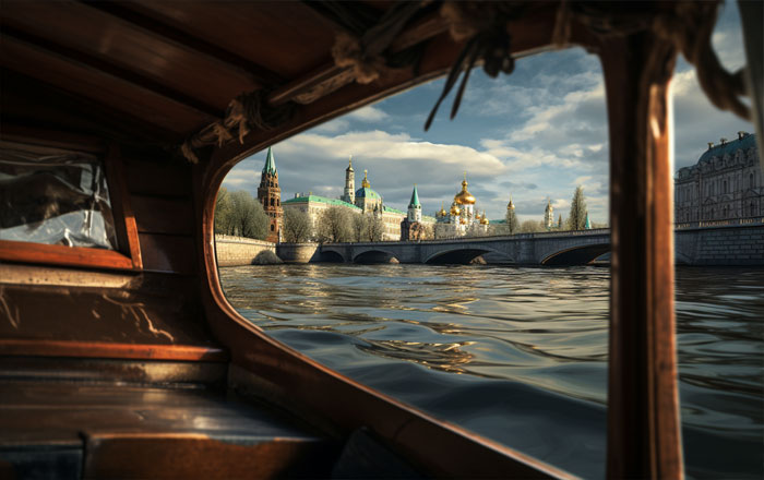 Прогулка на катере и другие водные развлечения для гостей и жителей Москвы
